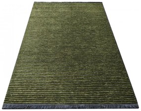 Covor antiderapant negru și verde Diamond Lățime: 160 cm | Lungime: 230 cm