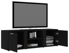 Comoda TV, negru, 120 x 34 x 37 cm, PAL 1, Negru