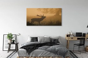 Tablouri canvas Sunrise Deer