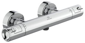 Baterie dus cu termostat T50, crom