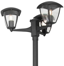Lampă LED de exterior LUNA 3xE27/60W/230V IP44 Brilagi