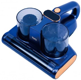 Resigilat: Aspirator antiacarieni Oliver Voltz OV51003B, Fara fir, 120W, 14.8V 2500mAh, UVC LED, Ultrasonic, Albastru