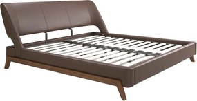 Pat dublu design LUX Brown 180x200cm