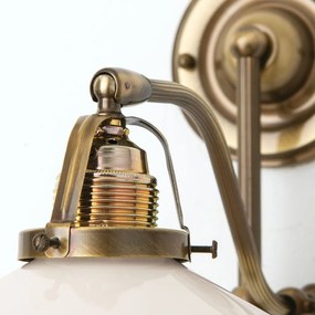 Aplica de perete realizata manual design rustic ARTDESIGN, patina/ champagne