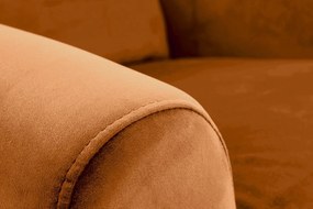 Fotoliu recliner Agustin 2 velvet cinnamon H107 cm