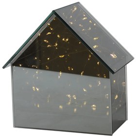 Casuta de sticla cu LED ELITE, gri - mai multe dimensiuni Marime: L