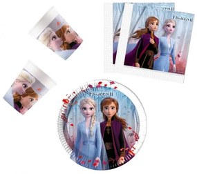 Disney Regatul de gheață Leaf set de petrecere cu 36 de piese și farfurii de 20 cm