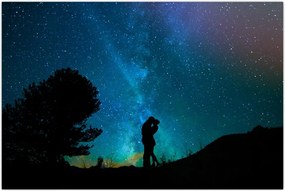 Tablou - Întâlnire sub stele (90x60 cm)