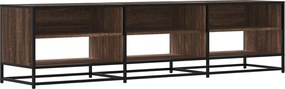 vidaXL Comodă TV, stejar maro, 180x40x46 cm, lemn prelucrat