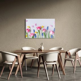 Tablou - Flori de primăvară (90x60 cm)