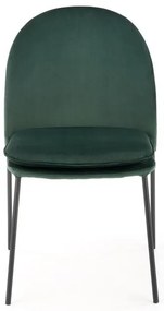 Scaun K443 Velvet Verde – l50 x A58 x H84 cm