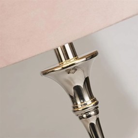 Veioza/Lampa de masa design lux elegant Belle crom/roz