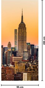 Fototapet penrtu ușă - New York (95x205cm)