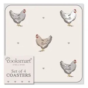 Set 4 suporturi pentru farfurie Cooksmart ® Farmer