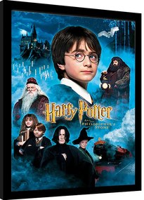 Poster înrămat Harry Potter - Philosophers Stone