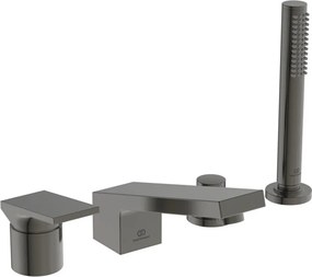 Baterie cada - dus Ideal Standard Atelier Extra gri Magnetic Grey cu 4 elemente