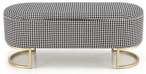 Scaun Harmon, negru/alb