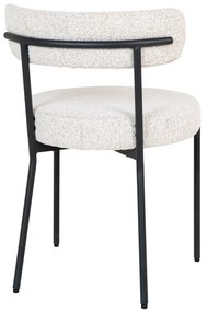 Badalona scaun de luat masa alb