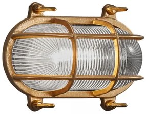 Nordlux - Aplica de exterior HELFORD 1xE27/12,5W/230V IP64, alamă