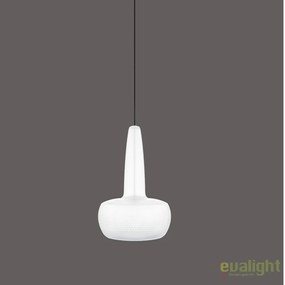 Abajur metalic design retro Clava Matt White