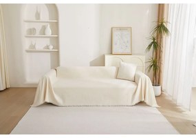 Husă crem pentru canapea cu 4 locuri Talo – Filumi