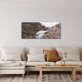 Tablou - Călătorie spre Marea de Smarald (120x50 cm)