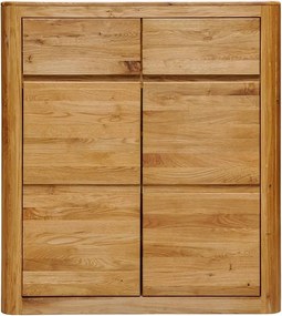 Dulap stejar masiv Pantofi Dotti, 100 × 37 × 111 cm