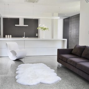 Covor din blana de oaie Noua Zeelanda, LW Quarto Standard 180x110cm, Ivory
