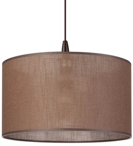 Lustră LED pe cablu NOEL 1xE27/60W/230V maro