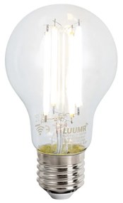 Plafoniera inteligentă din alamă cu sticlă fumurie incl. Wifi A60 - Stiklo