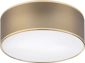 Plafonieră SIRJA DOUBLE, 2 x E14, 15 W fiecare, 230 V, Ø 35 cm, maro/auriu