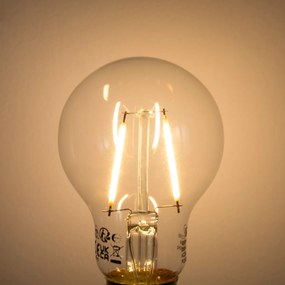 Set de 5 becuri LED E27 A60 cu senzor crepuscular 2,5W 250 lm 2200K