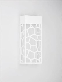 Aplica LED pentru exterior design arhitectural RAGNO alb