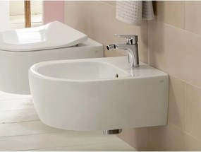 Set vas wc si bideu suspendat Villeroy&Boch Avento Direct Flush cu capac slim soft close