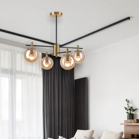 Lustră pe tijă LILOU 4xE14/5W/230V