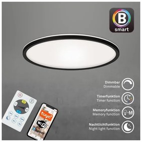 Plafonieră LED dimabilă SLIM LED/22W/230V Wi-Fi Tuya Briloner 7059-015 + telecomandă