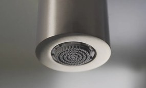 🚿 Coloana de duș SILIA HEXA cu baterie de duș, finisaj oțel șlefuit – Cod NHS_F4XM