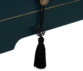 Masă consolă albastră 26x85 cm Diana – Ixia