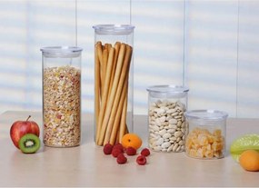 Recipient din sticlă Simax 5142 cu capac dinplastic, 1,4 l