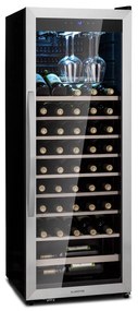 Vticleinamour 46 Uno, frigider pentru vin, 1 zonă, 155 l/46 s, 4-18 °C, oțel inoxidabil