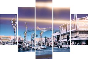 Tablou cu strada în Las Vegas (150x105 cm)