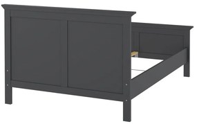 Pat matrimonial gri 140x200 cm Paris – Tvilum