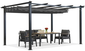 Pavilion de grădină Barbados 3x4m Garden Point antracit