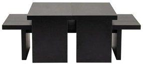 Măsuță de conferință Sanctuary Wood Black