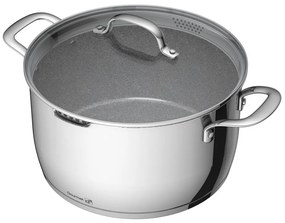 Oală G21 Gourmet Miracle - oțel inoxidabil/greblon-28 cm