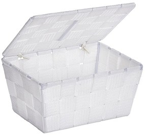 Cos depozitare ADRIA WHITE, Alb, 19x14x10 cm, WENKO