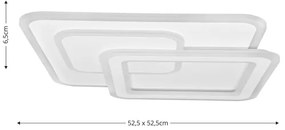 Plafonieră LED dimabilă Brilagi MODERN LED/80W/230V 2700-6500K + telecomandă