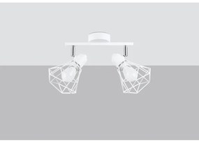 Spot ARTEMIS 2xE14/40W/230V alb Sollux SL.1103