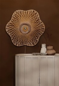 Aplica de perete Eco, Bambus, Madura natural/maro, L