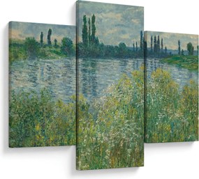 Tablou - Claude Monet, Banks of the Seine, reproducere (90x60 cm)
